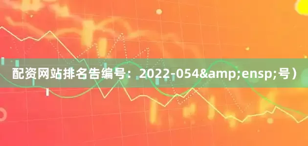配资网站排名告编号:2022-054 号)