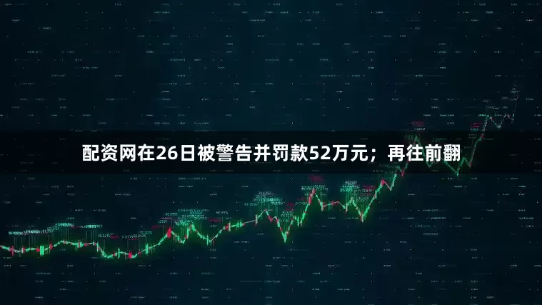 配资网在26日被警告并罚款52万元；　　再往前翻